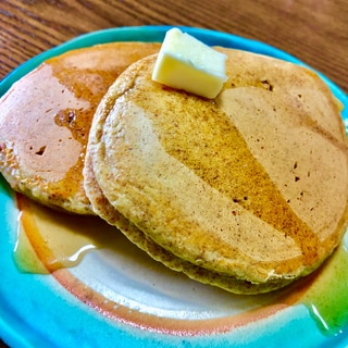 小麦胚芽入り！ふんわりパンケーキ☆